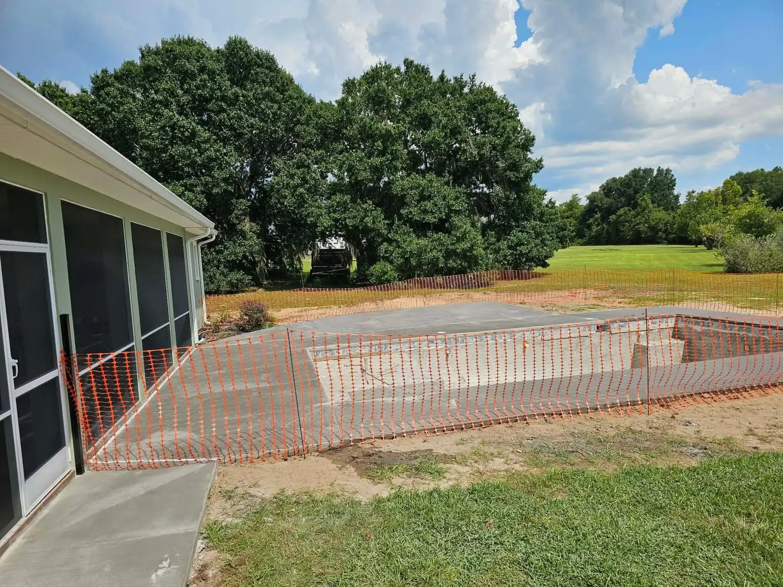 Retaining Wall Build